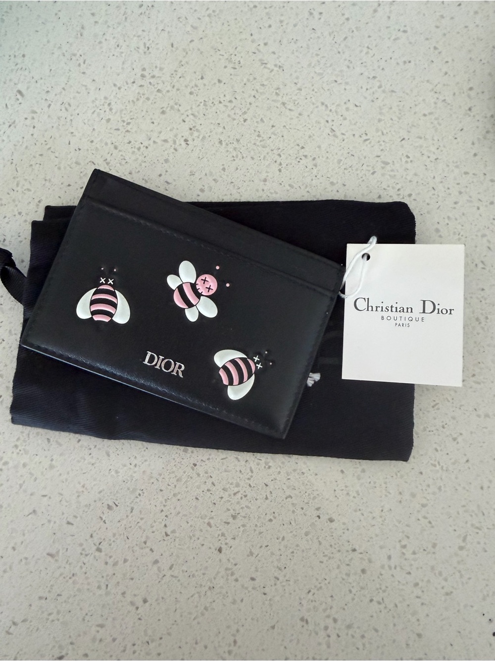 Dior x Kaws Card Holder
Pink Bees Black
